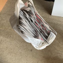Set of 30 Gray Hangers