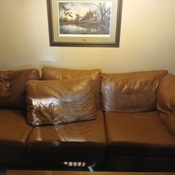 Leather Couch