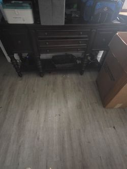 Long tv/stand brown