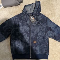 FB county Laser Denim Jacket