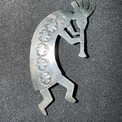 Native American Pin .925 With Artist Stamp