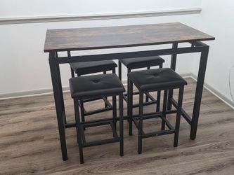 Dinner table set