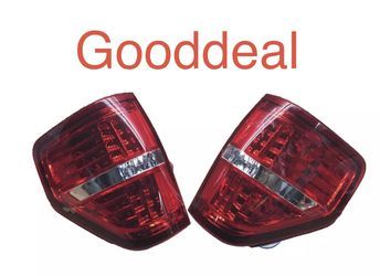 #Q1 2009 2010 2011 2012 2013 2014 Ford F150 LED Red Tail Light Pair