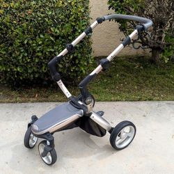 Mima Xari Stroller - Without Bassinet - Black Silver & Gray • Strollers, Stroller And Accessories, Baby Accessories, Foldable Strollers, Foldable Baby