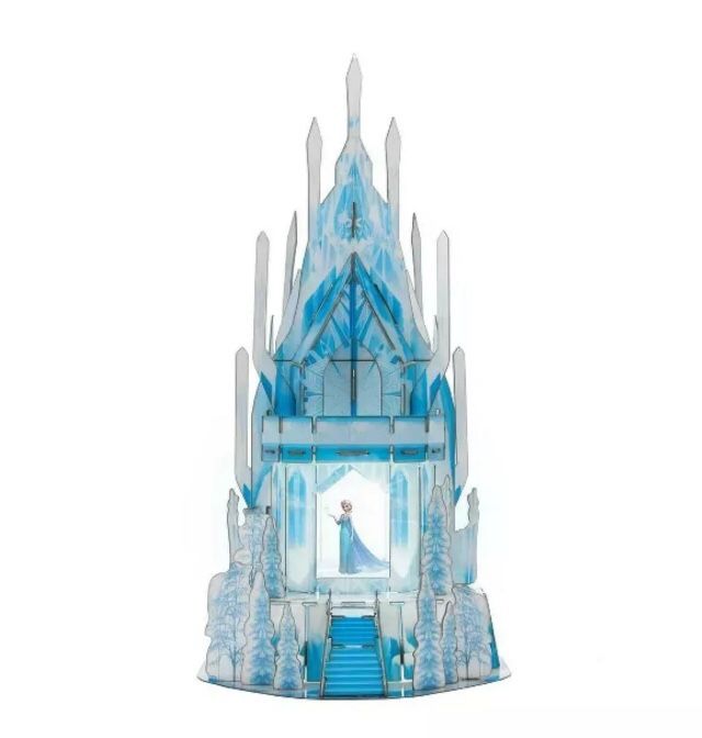 Frozen lights up 3 d puzzle game toy brand new