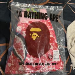 Pink Bape Shorts 