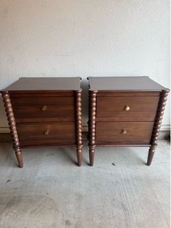 Walnut Nightstands
