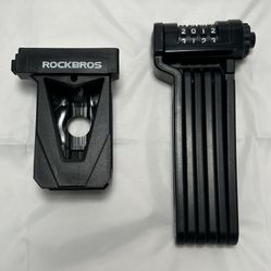ROCKBROS Folding Bike Lock Combination
