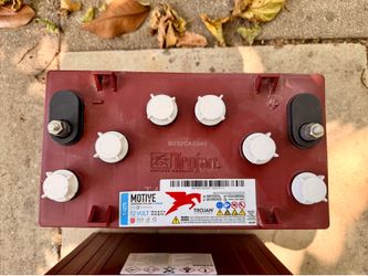 2 used 12V Trojan 150ah cart batteries