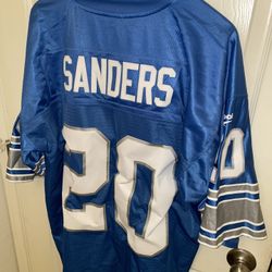 Vintage Barry Sanders Detroit Lions Jersey For Sale