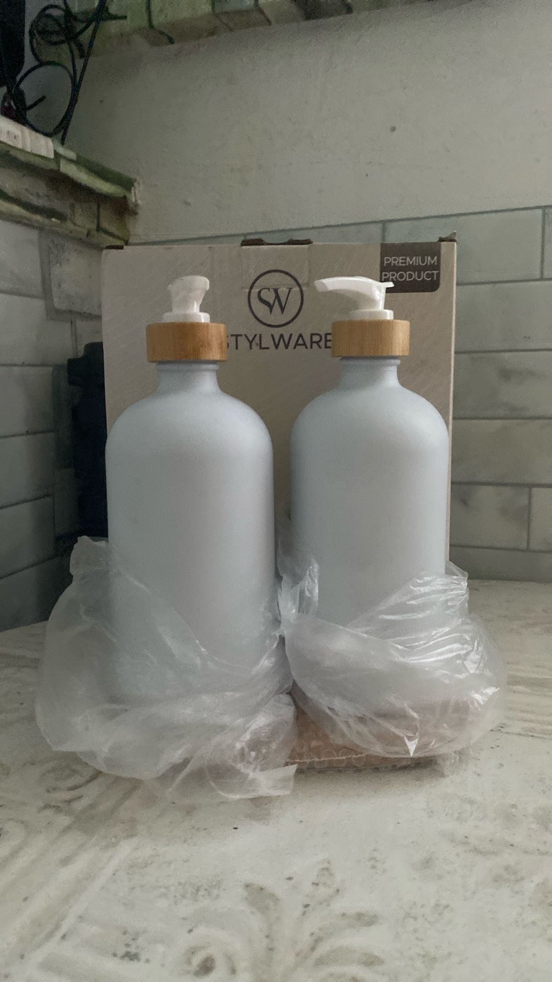 Glass Soap Dispenser Styl Wear