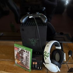 Xbox Series X W/ Controller And Headset