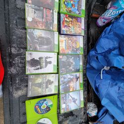 Xbox 360 games ,ps4 games and Wii games