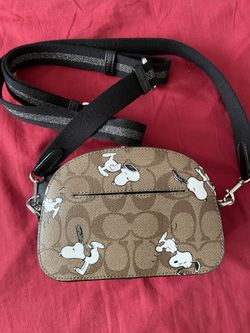 Coach, Bags, Nwot Coach Mini Serena Crossbody Purse In Signature Canvas  And Smooth Leather