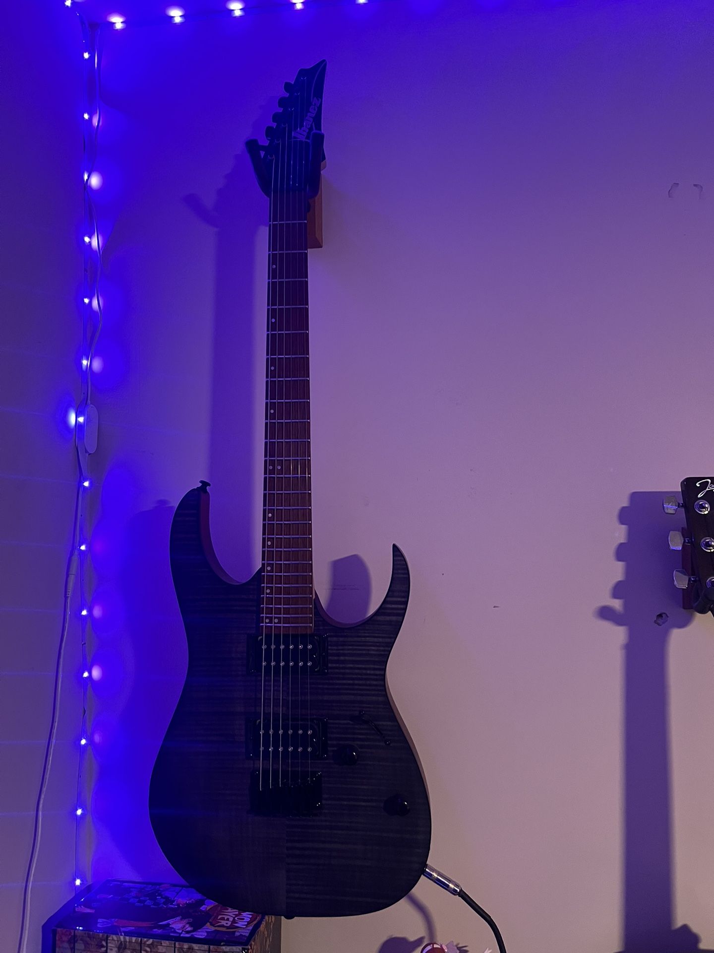 Guitar + amp setup