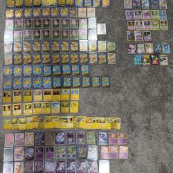 Massive Pokemon Card Collection 