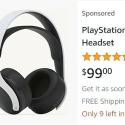 Playstation Headphones - Brand New - $75