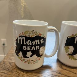 Cups. (mama Bear Papa Bear)
