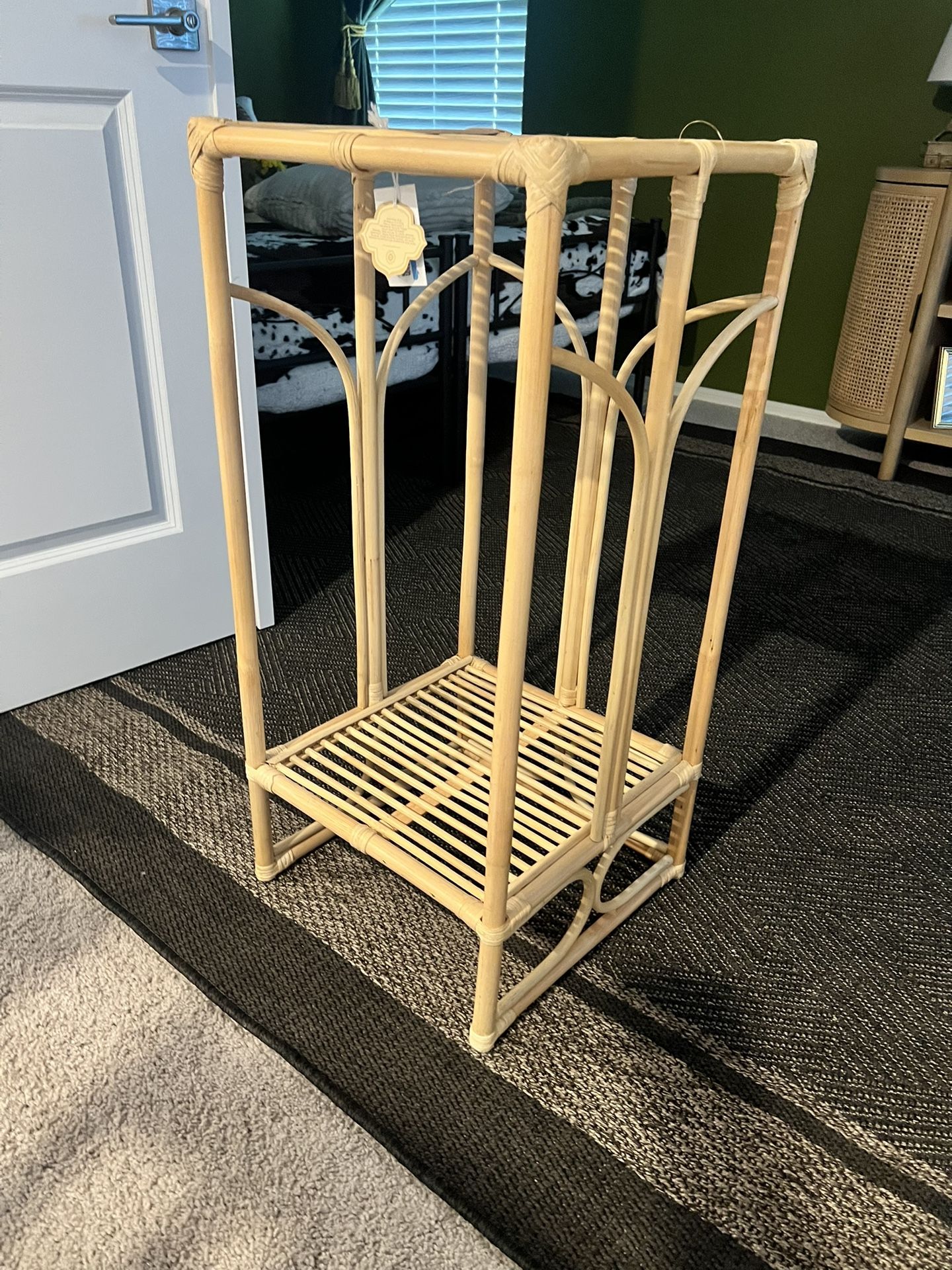 NEW Rattan End table And/or Planter