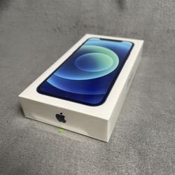 Brand New Sealed Apple iPhone 12 128GB Blue 5G Unlocked Any Carrier Worldwide