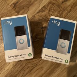 Ring Battery Doorbell Plus, an upgraded doorbell with super clear HD+ video and a taller head-to-toe field of view compared to the previous generation