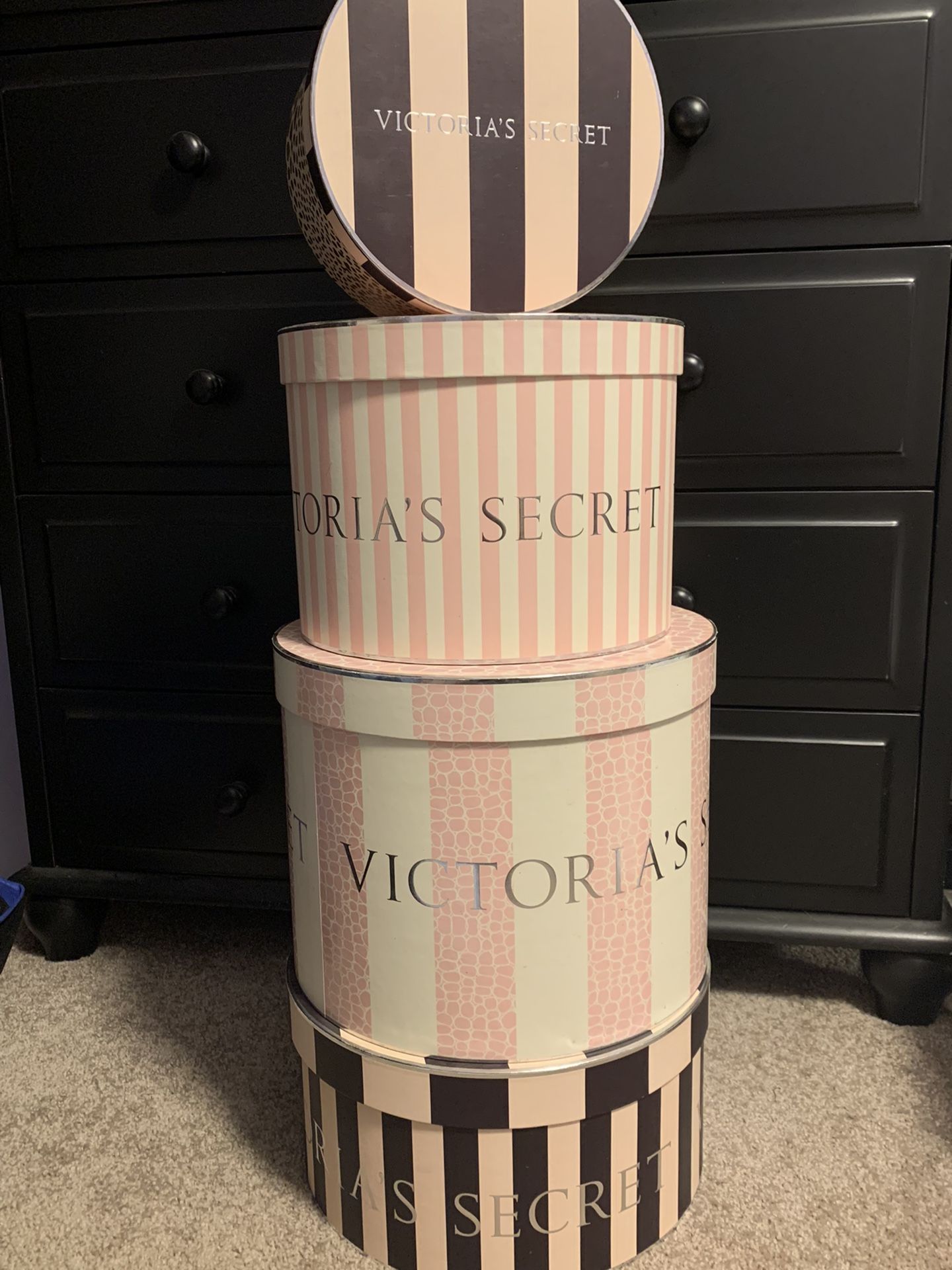 Victoria’s Secret Storage Boxes 