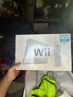 Wii, Video game box, just box and instructions