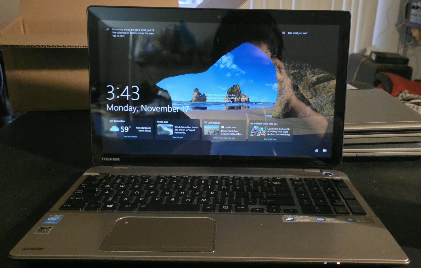 Toshiba P55T-A5118 15.5" Touchscreen Laptop