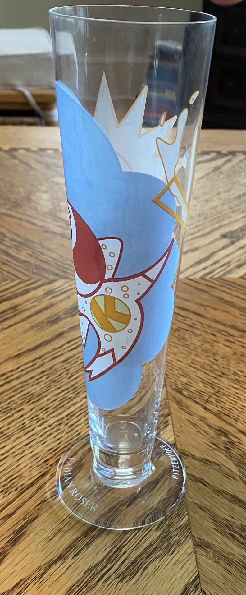 Vintage Ritzenhoff Fabian Roser Pilsner Glass 🔥 Looks