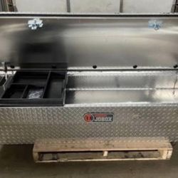 JoBox Aluminum Truck Tool Box with Keys, 71°w x 21"d x 14"h
