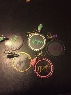 Personalized key chains Great Gifts