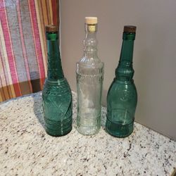 Decorative Glass Bottles