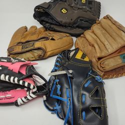 Baseball Gloves T Ball Softball Catcher