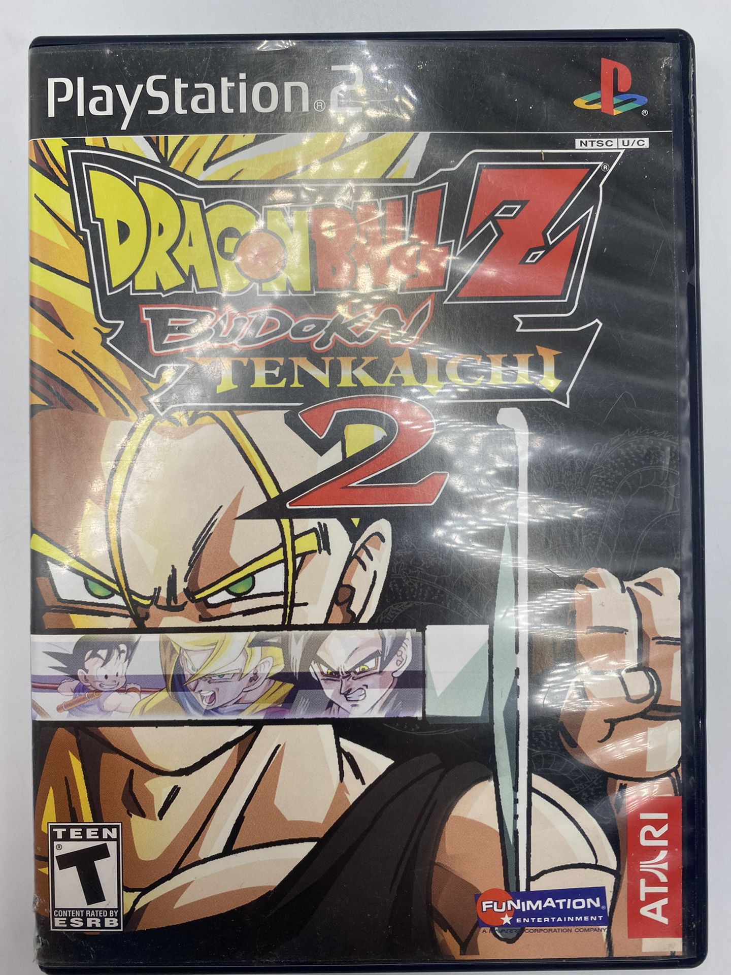 Dragon Ball Z Budokai Tenkaichi 2 Sony PlayStation 2 PS2 Black Label Complete