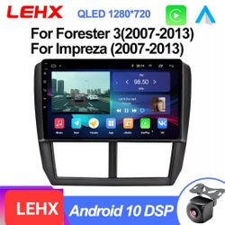 LEHX Multimedia GPS- Bluetooth Radio FHD With Android 10