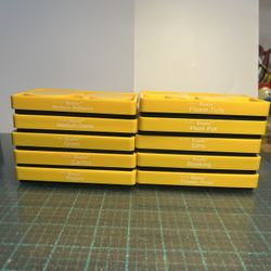 Lot Of 10 Sizzix Yellow Dies Great Deal 