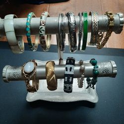14 Bracelets, mostly Vintage