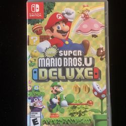 Nintendo Switch New Super Mario Bros. U Deluxe Game Cartridge 
