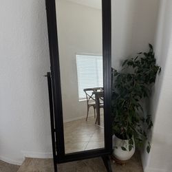Mirror Jewelry Cabinet