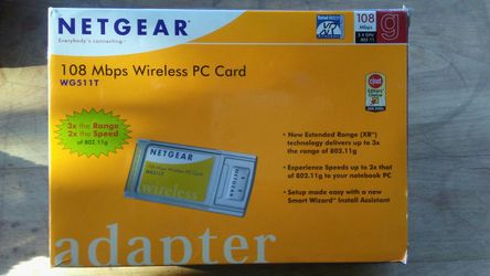 New Wireless PC Card