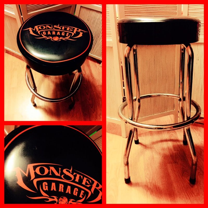 Monster Garage Bar Stool