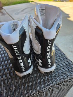 Football cleats, size 12