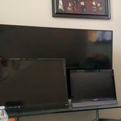 3 Vizio TVs For Sale (Read Description)
