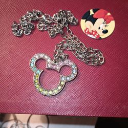 Mickey Mouse Necklace Disney