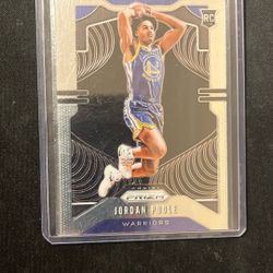 Jordan Poole Prizm Rookie 