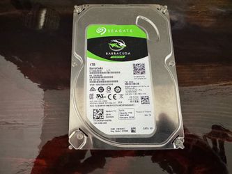1TB hard drive (I have) $40 each