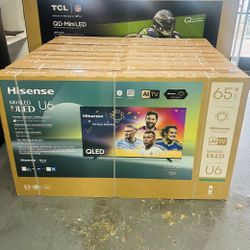 Hisense ULED 65 Inch TV 4K Fire TV HDR AI