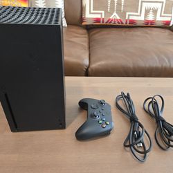 Xbox Series X w/ controller