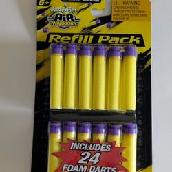 Buzz Bee Toys Air Warrior 24 Foam Darts Refill Pack