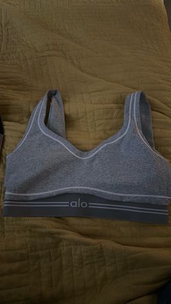 Alo grey sports bra